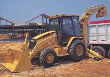 Багер-товарачи с обратно загребване Caterpillar 416 C