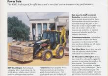 Багер-товарачи с обратно загребване Caterpillar 420 D