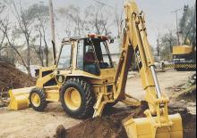 Багер-товарачи с обратно загребване Caterpillar 436 II