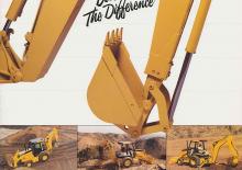 Багер-товарачи с обратно загребване Caterpillar 446 B