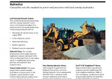 Багер-товарачи с обратно загребване Caterpillar 450 E