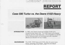 Багер-товарачи с обратно загребване Case 590 Turbo