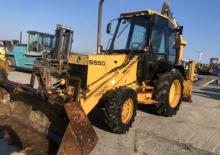 Багер-товарачи с обратно загребване New Holland 655 D