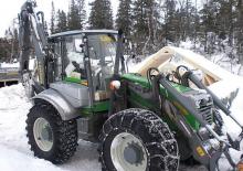 Багер-товарачи с обратно загребване Lännen 8600 E