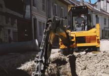 Багер-товарачи с обратно загребване Volvo BL 61 Plus