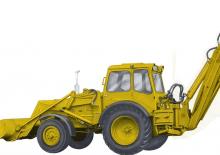 Багер-товарачи с обратно загребване Volvo G 612