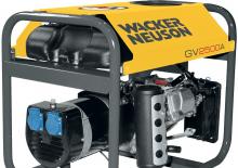 Бензинови генератори Wacker Neuson GV2500A