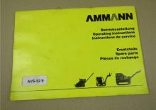 Бензинови и дизелови вибротрамбовки Ammann AVS 52 E