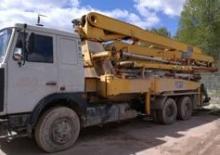 Бетонопомпи, монтирани на камион Elba AP 9020