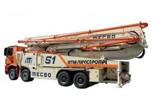 Бетонопомпи, монтирани на камион Mecbo AUT 51 P6.110