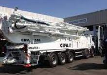 Бетонопомпи, монтирани на камион CIFA K 58