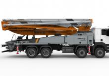 Бетонопомпи, монтирани на камион CIFA K47H