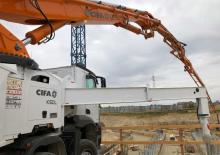 Бетонопомпи, монтирани на камион CIFA K50L 