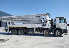 Бетонопомпи, монтирани на камион Waitzinger THP 140 H