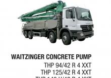 Бетонопомпи, монтирани на камион Waitzinger THP 94/36
