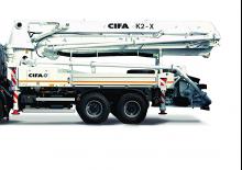 Бетонопомпи, монтирани на камион CIFA K2X