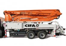 Бетонопомпи, монтирани на камион CIFA K37L