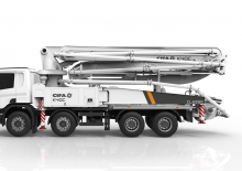 Бетонопомпи, монтирани на камион CIFA K40C