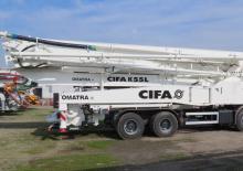 Бетонопомпи, монтирани на камион CIFA K55L