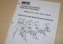 Бетонопулверизатори NPK G 30 JR