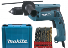 Бормашини и винтоверти Makita HP1641K1X