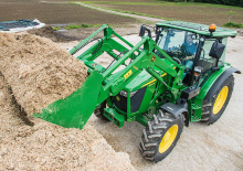 Челен колесен товарач John Deere H260 NSL 