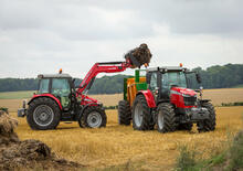 Челен колесен товарач Massey Ferguson FL 4124 
