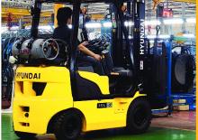Челни мотокари, пропан-бутан Hyundai 20 LA 7