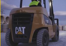 Челни мотокари, пропан-бутан Caterpillar GP15N