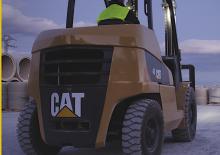 Челни мотокари, пропан-бутан Caterpillar GP25N