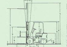Челни мотокари, пропан-бутан Hyster H 1.75 XL