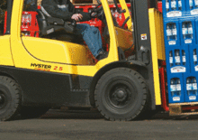 Челни мотокари, пропан-бутан Hyster H8.0FT 6
