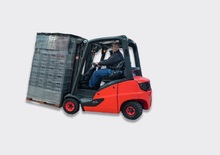 Челни мотокари, пропан-бутан Linde H20T CT