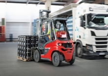 Челни мотокари, пропан-бутан Linde H45/600T