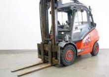 Челни мотокари, пропан-бутан Linde H50/500T