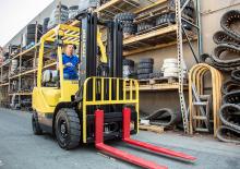 Челни мотокари, пропан-бутан Hyster H5.0UT 