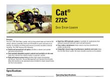 Челни товарачи Caterpillar 272C