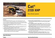 Челни товарачи Caterpillar 272D XHP