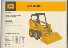 Челни товарачи John Deere Construction JD24