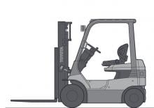 Челни вилични електрокари Toyota 7 FBH 18