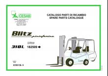 Челни вилични електрокари Cesab Blitz 318 L