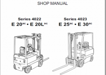 Челни вилични електрокари OM-Pimespo E 20 L ac