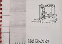 Челни вилични електрокари Indos E 312