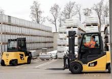 Челни вилични електрокари Caterpillar EP40