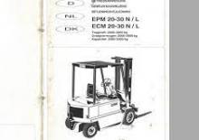 Челни вилични електрокари Clark EPM 30 N