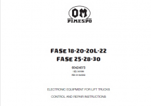 Челни вилични електрокари OM-Pimespo Fase 22