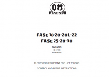 Челни вилични електрокари OM-Pimespo Fase 25