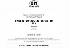 Челни вилични електрокари OM-Pimespo Fase 28