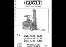 Челни вилични електрокари Lugli Giotto 16.48