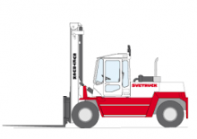 Челни вилични мотокари, дизелови SVETRUCK 1060-28